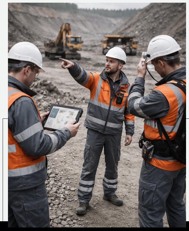 Система контроля персонала для горнодобывающей отрасли в Ногинске