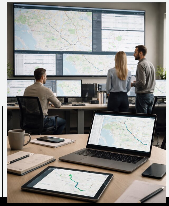 Трекинг грузов и Fleet Management, мониторинг автопарка в Ногинске